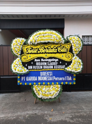 Papan Bunga Duka di Tahuna